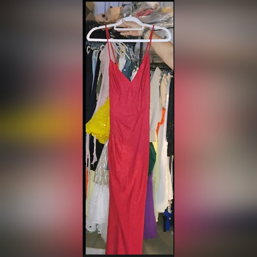 Red Strapless Lulus Dress